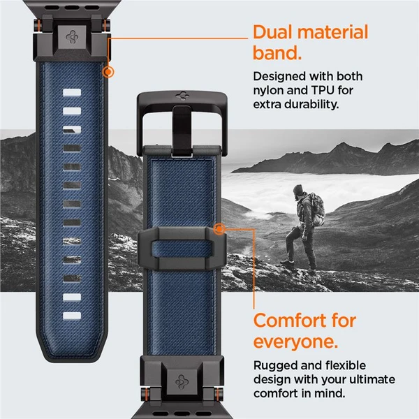 Spigen DuraPro Armor remienok Apple Watch Ultra 49/46/45/44/42mm námorne modrý - Remienky - Obrázok 94abce6aa26b4c69a617ae972b0d75b2