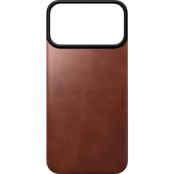 Nomad Magnetic Leather Back (Horween) MagSafe kožený kryt iPhone 17 Pro Max/18 Pro Max Olde Dublin - Puzdra - Obrázok 94ca4718075d49f7869b82a7b6d9e219
