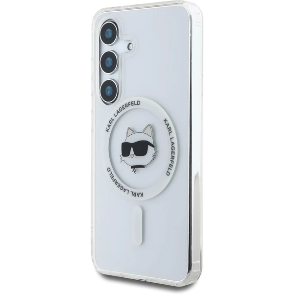 Karl Lagerfeld IML Chúpette Head MagSafe kryt Samsung Galaxy S25 číry - Puzdra - Obrázok 955d0261ead94c8db2beef563538f3b1