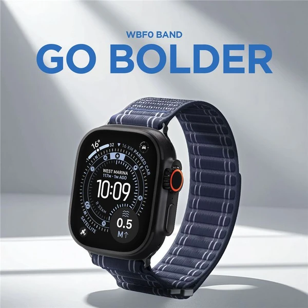 Spigen Fabric Band remienok (suchý zips) Apple Watch 49/46/45/44mm námornícka modrá - Remienky - Obrázok 955f1903c3b44db2857ba98ddaac440f