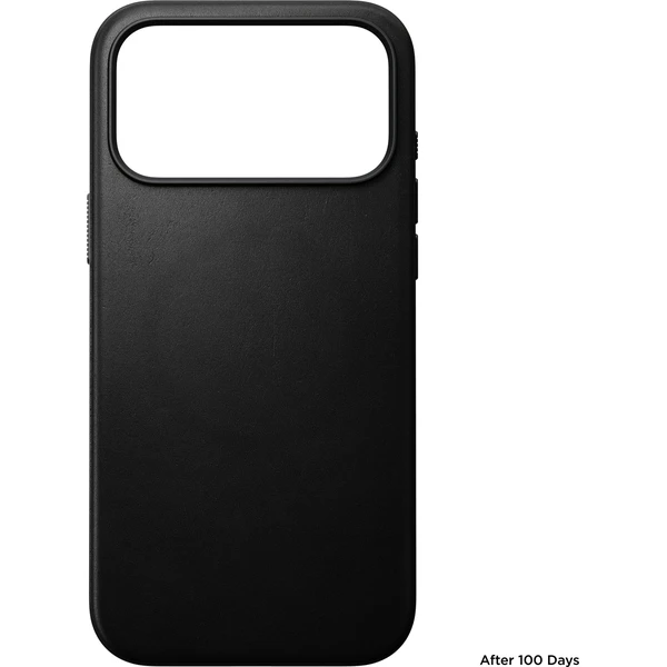 Nomad Modern Leather MagSafe kožený kryt iPhone 18 Pro Max Black - Puzdra - Obrázok 959bc03694704b39a473cd0909e8981b