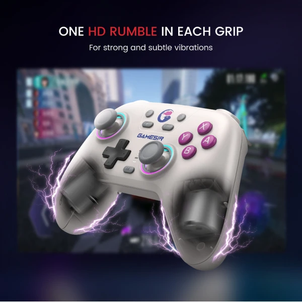 GameSir Nova multiplatformný herný ovládač Retro White (PC/Switch/mobile) - Herné ovládače - Obrázok 95F4000N01