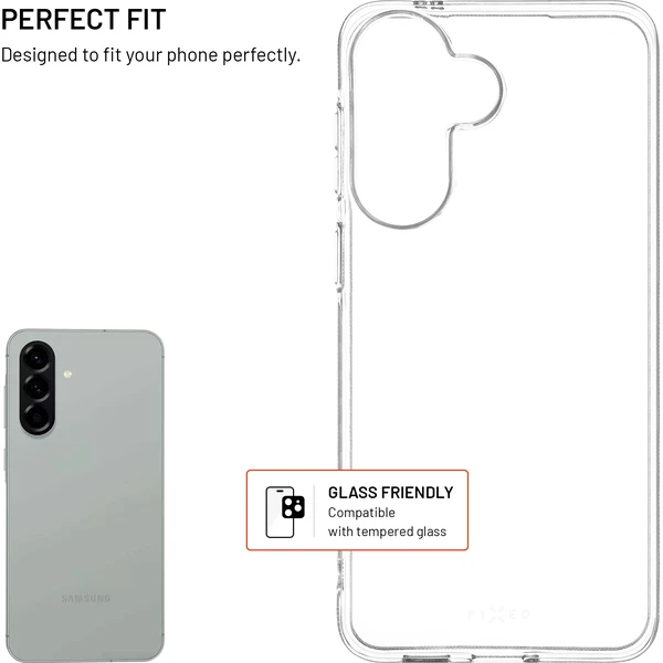 FIXED Story AntiUV TPU kryt Samsung Galaxy A57 5G priehľadný - Puzdra - Obrázok 95b21d7162b2480d9cac1524b5e879c3