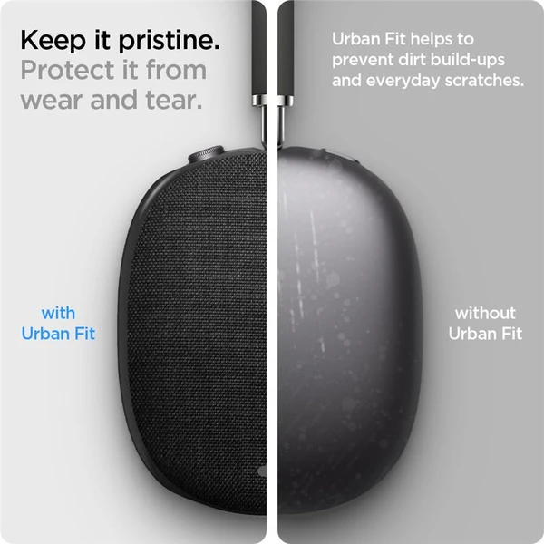 Spigen Urban Fit kryty na AirPods Max čierne - Puzdra - Obrázok 95c8ecfb89fd43ff8ecd8b0e88d462a7