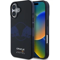 Oracle Red Bull Racing PC/TPU Two Bulls Magsafe kryt iPhone 16 modrý - Puzdra