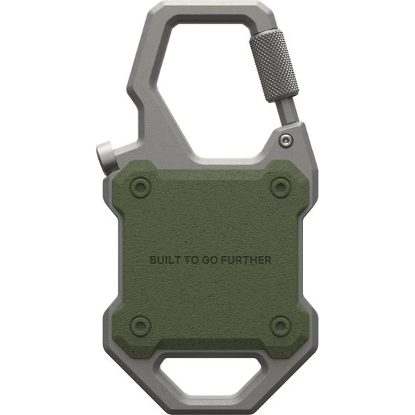 UAG Monarch AirTag Carabiner puzdro pre AirTag lokátor olivovo zelené - Puzdra - Obrázok 95db9d3e9dbe418c8cc865a7e7fc8d69