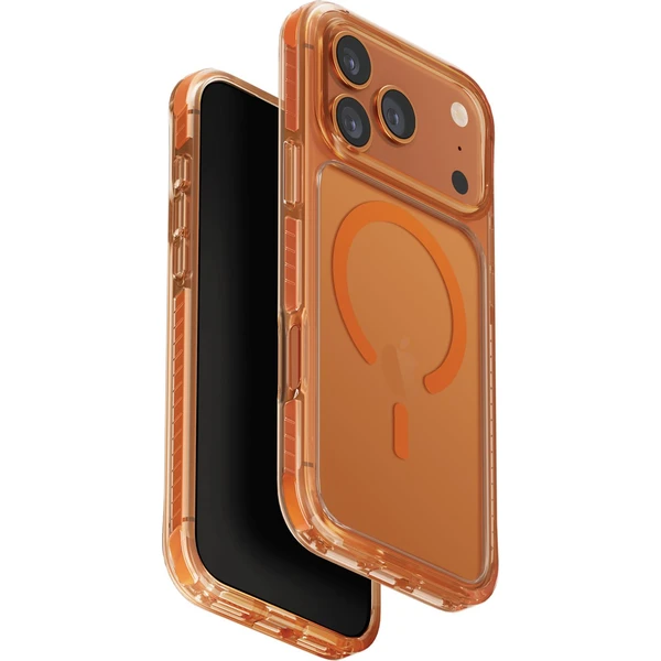 UNIQ Combat MagClick MagSafe kryt iPhone 17 Pro Max Volt Orange - Puzdra - Hlavný obrázok