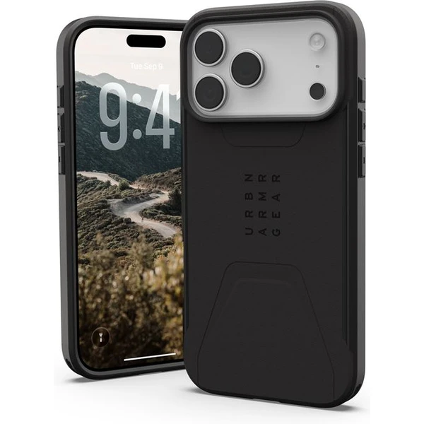 UAG Civilian Magsafe kryt iPhone 17 Pro Max čierny - Puzdra - Hlavný obrázok