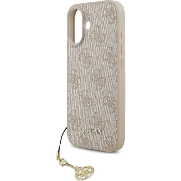Guess 4G Charm kryt iPhone 17 ružový - Puzdra - Obrázok 95f2417b4a334c74a20ab1b8ae12b84c