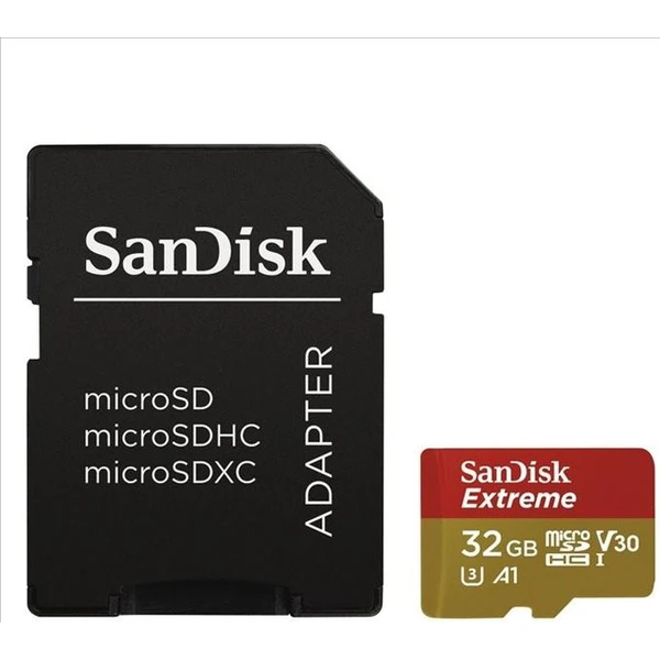 SanDisk Extreme microSDHC 32GB - Pamäťové karty - Hlavný obrázok