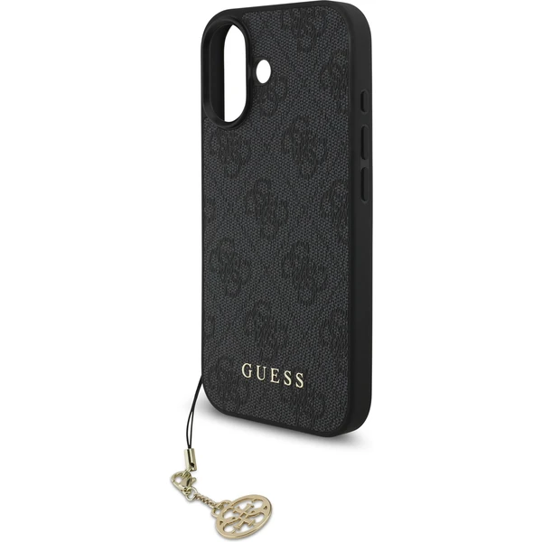 Guess 4G Charm kryt iPhone 17 sivý - Puzdra - Obrázok 9603d0bcf1054da1bb296a782ecea752