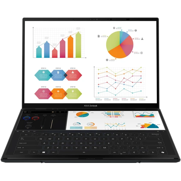 ASUS Zenbook DUO UX8406 (UX8406CA-OLED067X) šedý - Notebooky - Obrázok 960c63b613bd4b1281e0122bef411ff3