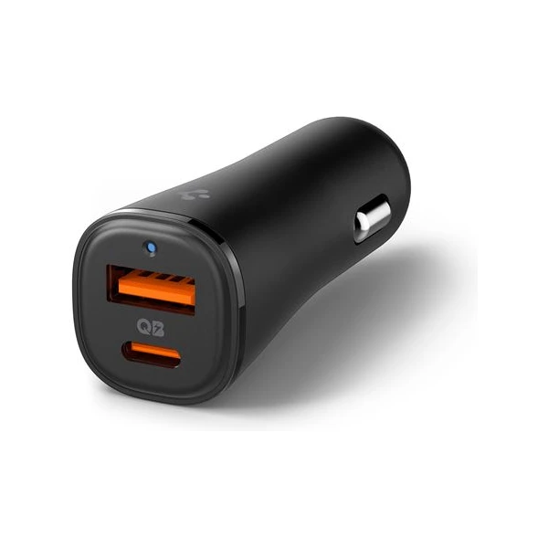 Spigen ArcStation Essential 48W nabíjačka do auta čierna - Nabíjačky - Obrázok 96117fa3d3364b289baa06d8b1a95812