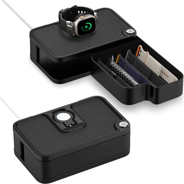 Spigen Organizer S340 pre Apple Watch a doplnky čierny - Organizéry - Hlavný obrázok