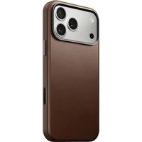 Nomad Traditional Leather Case MagSafe kožený kryt iPhone 17 Pro Max Brown - Puzdra