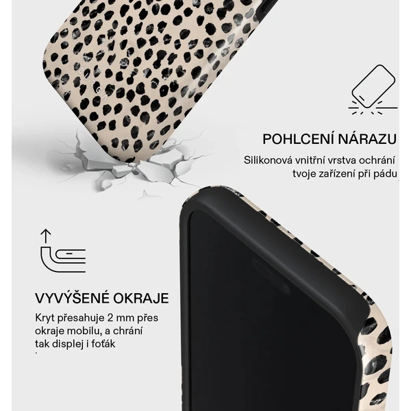 Burga Tough MagSafe kryt iPhone 17 Pro Max Almond Latte - Puzdra - Obrázok 9671512480464a5c8d23dbae8bad6287