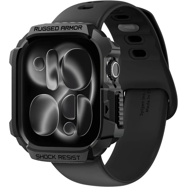 Spigen Rugged Armor 2 púzdro Apple Watch 11 (42mm) matte black - Puzdra - Hlavný obrázok