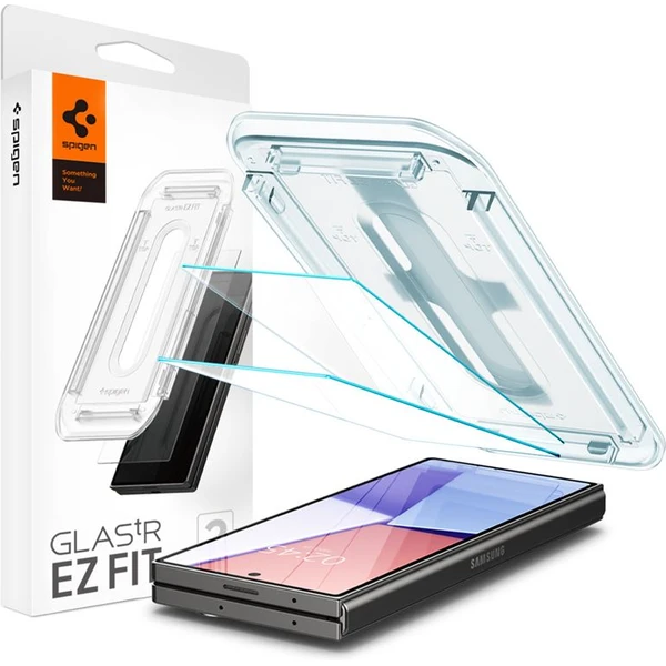 Spigen Glass TR EZ Fit Cover sklo Samsung Galaxy Z Fold6 (2 ks) - Ochranné fólie a sklo - Hlavný obrázok