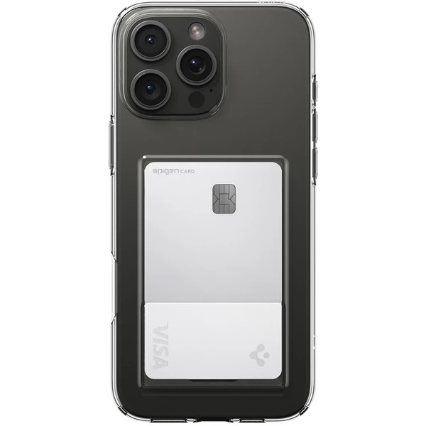 Spigen Crystal Slot kryt iPhone 16 Pro crystal clear  - Puzdra - Obrázok 969547f70f3748fc9c471e7ecb75b7e5
