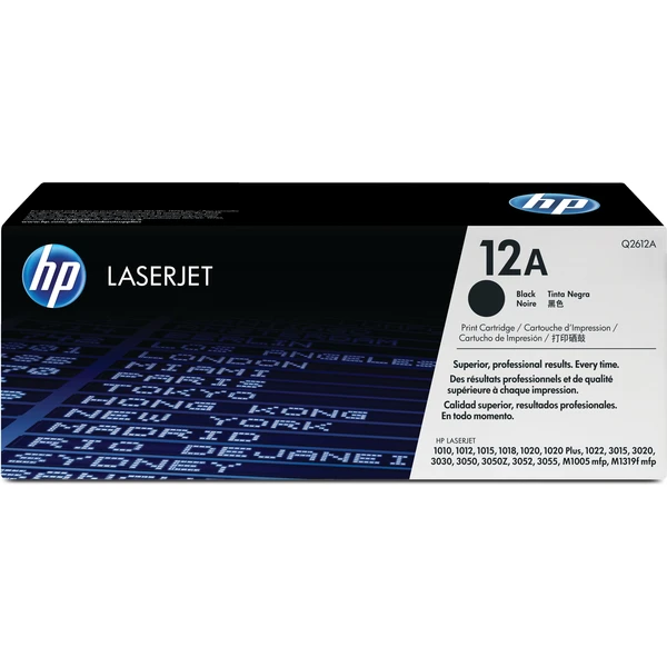HP Q2612A č. 12 Čierna originálna - Tonery - Hlavný obrázok