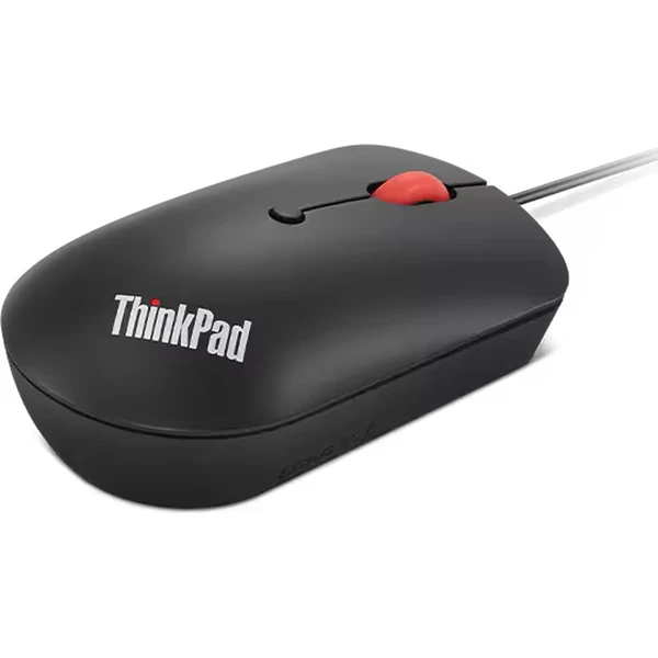 Lenovo ThinkPad USB-C drôtová myš čierna - Myši - Obrázok 96ND000N01