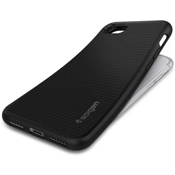 Spigen Liquid Air kryt Apple iPhone 7/8/SE čierny - Puzdra - Obrázok 96SL000101