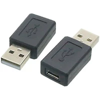 PremiumCord USB-A/Mini USB-B redukcia čierna - Káble a redukcie