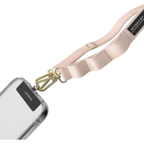 MagEasy popruh na krk 20mm Blossom Pink - Popruhy - Obrázok 96Y4000N01