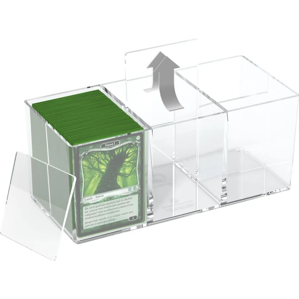 Ultimate Guard Stack'n'Safe 480 priehľadný box na karty - Boxy a škatuľky na karty - Obrázok 96YB000N01