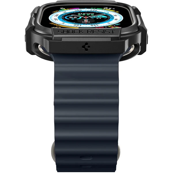 Spigen Rugged Armor kryt Apple Watch Ultra 3/2/1 (49mm) čierny - Puzdra - Obrázok 96a66a21d1a749ceb3da7a9c87c8c730