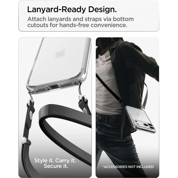 Spigen Ultra Hybrid kryt iPhone 18 Pro/17 Pro crystal clear - Puzdra - Obrázok 96ab81a0c4b2422d9176039e6a5b510a