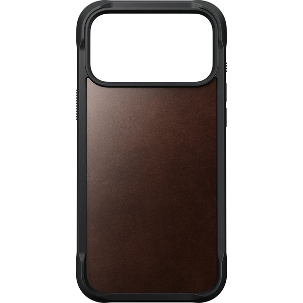 Nomad Rugged Leather (Horween) MagSafe kožený kryt iPhone 17 Pro Max/18 Pro Max Rustic Brown - Puzdra - Obrázok 96ae8726cf3449a29672f930262ea71f