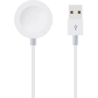 OBAL:ME USB-A nabíjací kábel pre Apple Watch biely - Nabíjačky