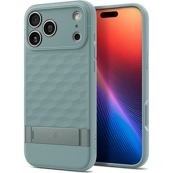 Spigen Parallax S MagSafe kryt iPhone 17 Pro Max sage green - Puzdra - Hlavný obrázok