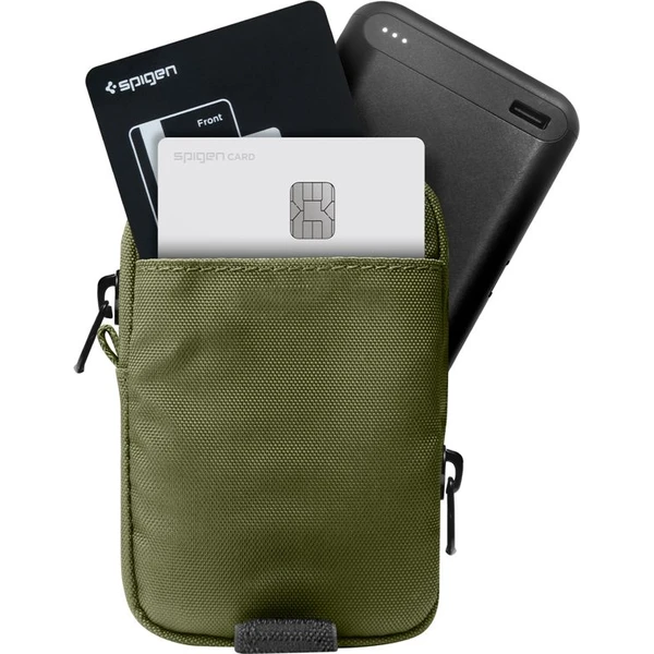 Spigen Portable Organizer Pouch TintapZip MagSafe organizér olivovo zelený - Organizéry - Obrázok 96da3402564247049bbf87cef75f7914