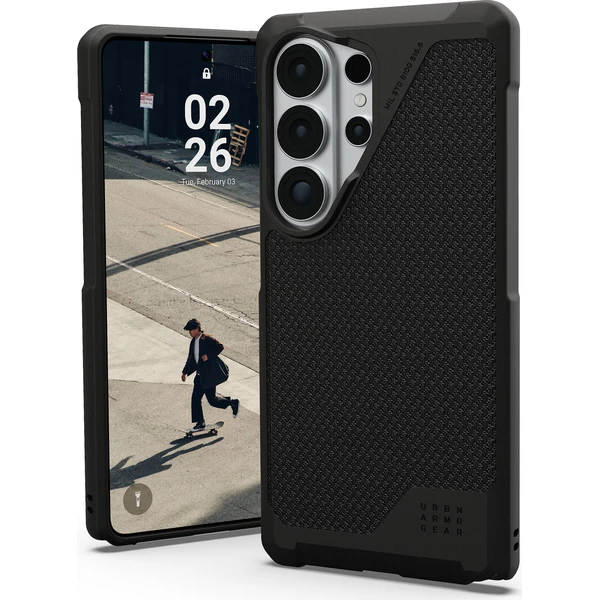 UAG Metropolis LT MagSafe Kevlar kryt Samsung Galaxy S26 Ultra čierny - Puzdra - Hlavný obrázok