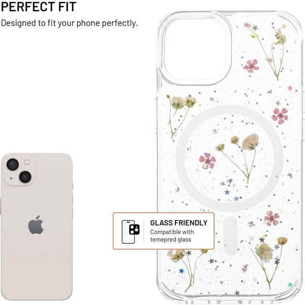 FIXED MagBloom kryt s MagSafe Apple iPhone 13/14 Blush Plum - Puzdra - Obrázok 96faf08346e74fa88b56d280caaf0cc9