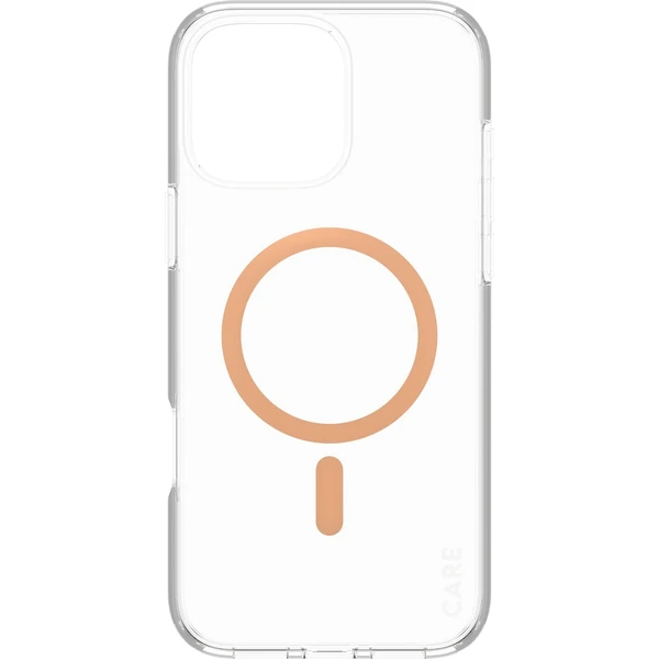 PanzerGlass® CARE kryt Apple iPhone 16 Pro Max MagSafe Urban Combat číry/broskyňový - Puzdra - Obrázok 9708000P01
