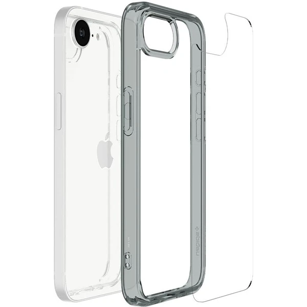 Spigen Ultra Hybrid kryt iPhone 17e/16e šedý - Puzdra - Obrázok 9709b5fe29bc458997ef76b60328872d