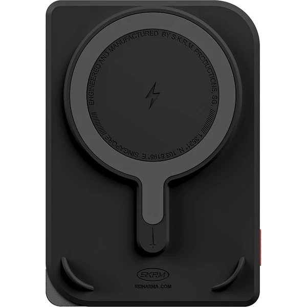 SKINARMA Vektor Nexus MagSafe powerbanka (5000 mAh) 20W, USB-C PD, Čierna/Červená - Powerbanky - Obrázok 971ddeee3cea4c05a2e92369e895ccb7