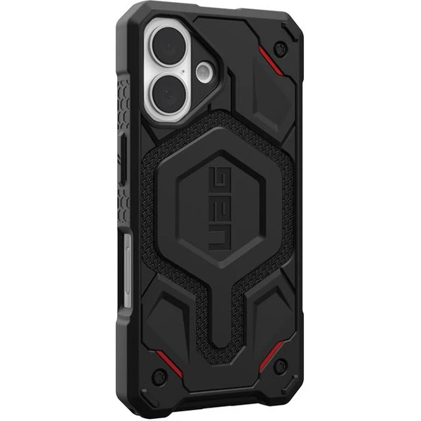 UAG Monarch Pro Magsafe Kevlar kryt iPhone 16 čierny - Puzdra - Obrázok 97265a9ad3224326bc524461af252491