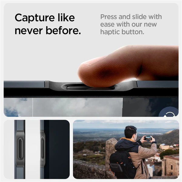 Spigen Tough Armor T MagSafe kryt iPhone 16 Pre modrý - Puzdra - Obrázok 97278615685942b6ae85c92cdb97a27b