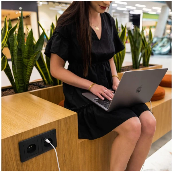 FIXED Data Blocker USB-C/USB-A redukcia 240W čierna - Káble a redukcie - Obrázok 972906a0dbf240e2a9be8c5895aa0c74