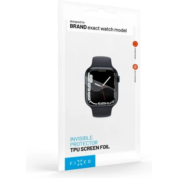 FIXED Invisible Protector TPU fólia Apple Watch 10 (46mm), 2ks, číra - Ochranné fólie a sklo - Obrázok 974579537542478aa6cfbd803a05d0b7