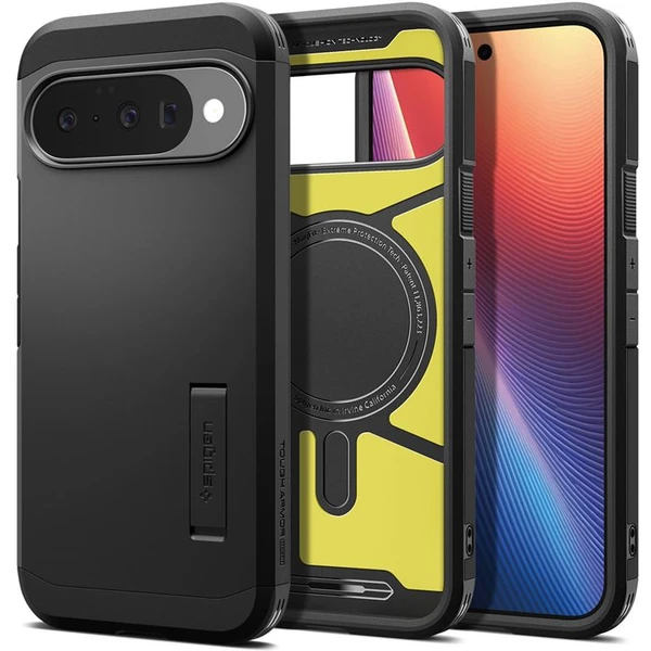 Spigen Tough Armor MagSafe kryt Google Pixel 10/10 Pro čierny - Puzdra - Obrázok 97614d826656451fa9a55c98061cab1c