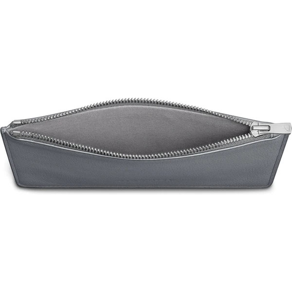 Woolnut Leather Pouch (Flat) kožené púzdro šedé - Organizéry - Obrázok 9768000701