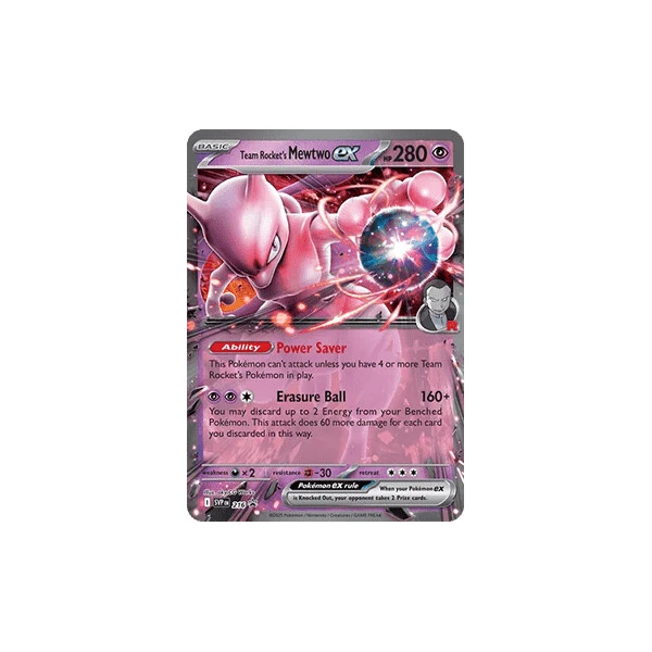 Team Rocket's Mewtwo ex (SVP 216) - SVP Black Star Promos [Holo] - Kusové karty - Hlavný obrázok
