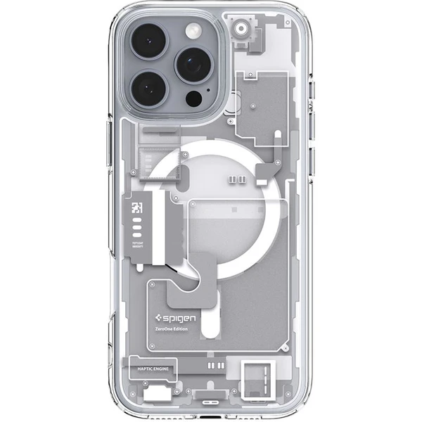 Spigen Ultra Hybrid MagSafe kryt iPhone 16 Pro Max zero one white - Puzdra - Obrázok 97717c76da27479e9ead72c74970ff83