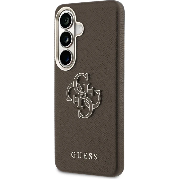 Guess PU 4G Resin Metal Logo kryt Samsung Galaxy S26 hnedý - Puzdra - Obrázok 9787b1b736c144d2ad0841cf3825fe78