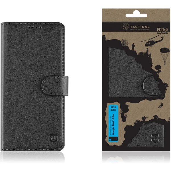 Tactical Field Notes puzdro Google Pixel 10 Pre čierne - Puzdra - Obrázok 9788ebb2b29146478594e24ee7bd9e62